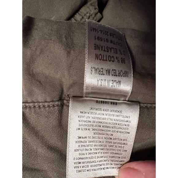 Citizens of Humanity Paloma women’s wide leg Trouser color green - Picture 7 of 7